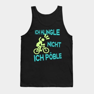 Radfahrer Rowdy lustige Sprüche Fahrrad Tank Top